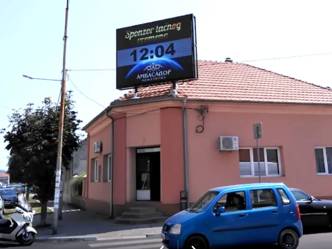 Slika video bilborda izbliza